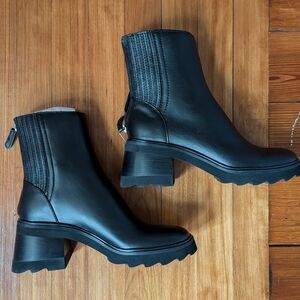 Dolce Vita Black Ankle Boots